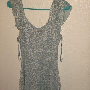 Cinderella collection blue lace dress